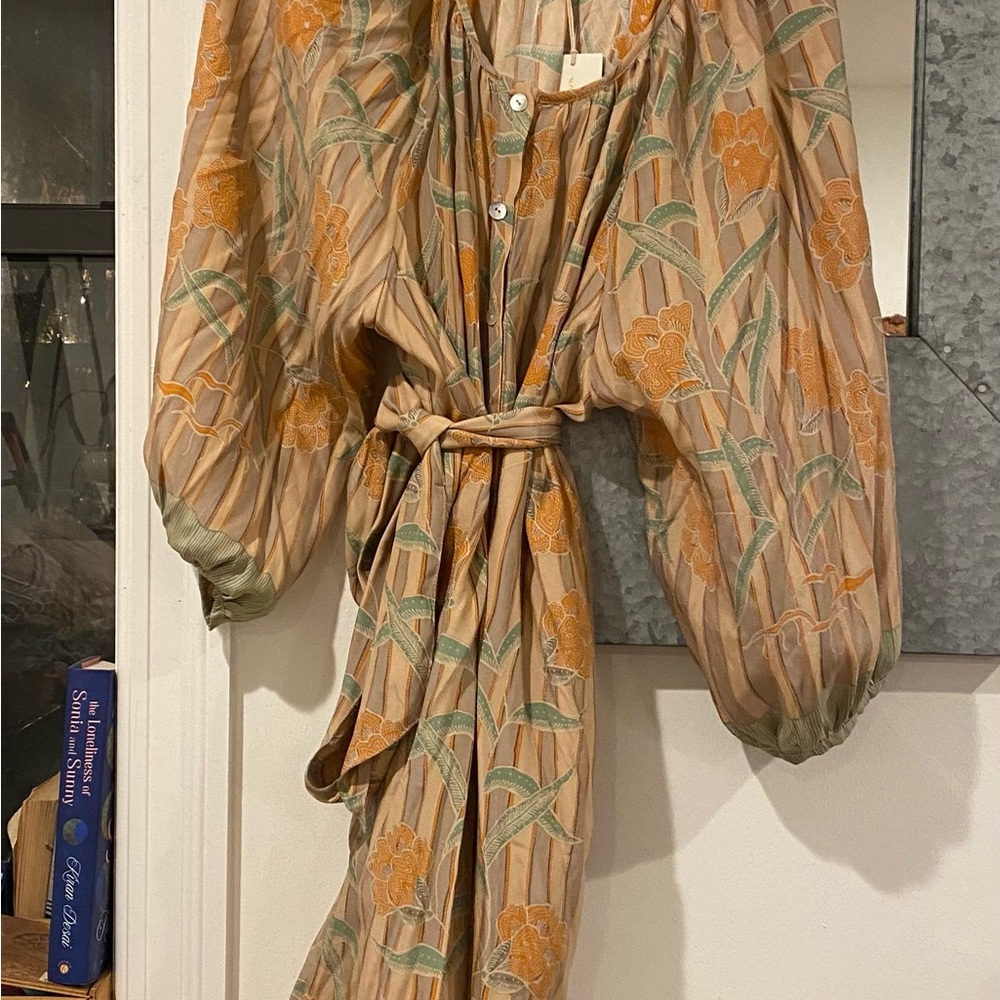 Natalie Martin Alex midi dress with sash